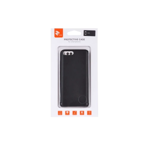 Аксессуар для смартфона 2E PU Case Black (2E-MI-6-MCPUB) for Xiaomi Mi6: Материал полиуретан