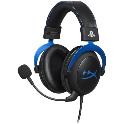 Навушники HyperX Cloud for PS4 Black/Blue (HX-HSCLS-BL/EM / 4P5J7AM)