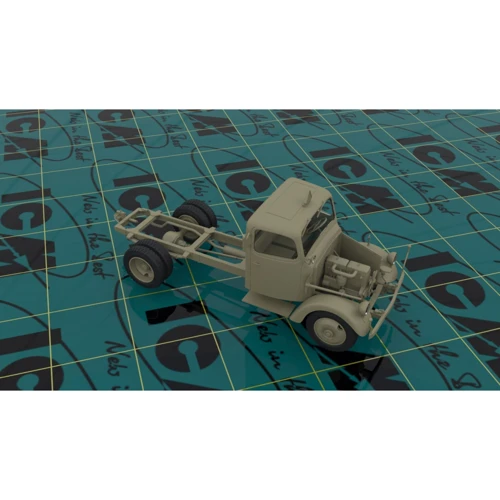 Германский грузовой автомобиль Typ L3000S, 2 МВ, WWII German Truck (ICM35420): Тип модели грузовик