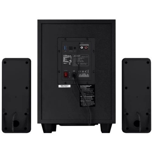 Акустическая система F&D F770X 2.1 Black: Выходная мощность сабвуфера 16 Вт