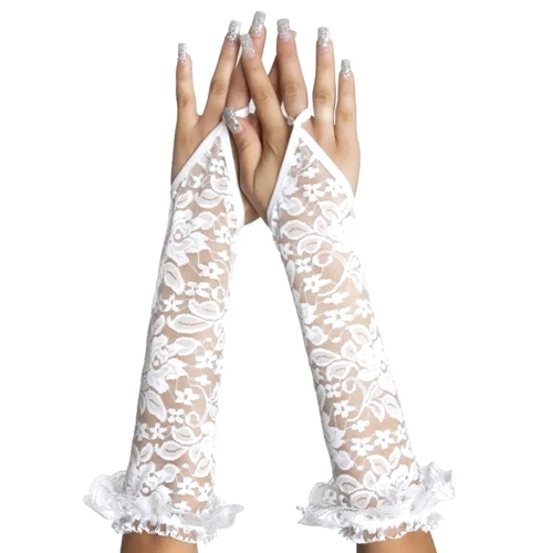 Кружевные перчатки SoftLine - Gloves 7708
