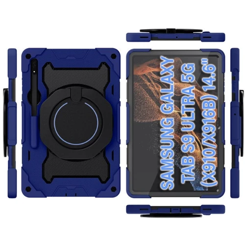 Аксесуар для планшетних ПК BeCover Shockproof Blue для Samsung X910 Galaxy Tab S9 Ultra (710768): Сумісність X910 Galaxy Tab S9 Ultra