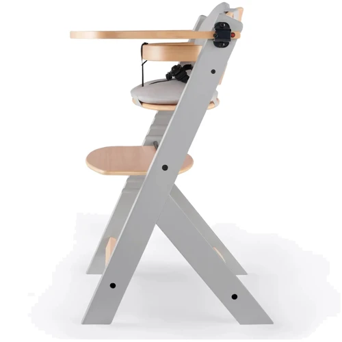 Стульчик для кормления с подушкой Kinderkraft Enock Gray Wood (KHENOC0PGRY0000) фото 3