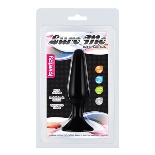 Анальный плаг LOVETOY Silicone Anal Plug, L