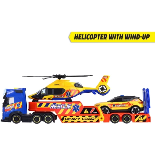 Игровой набор Dickie Toys Транспортер спасательных служб (3717005): Тип машинка спецслужб
