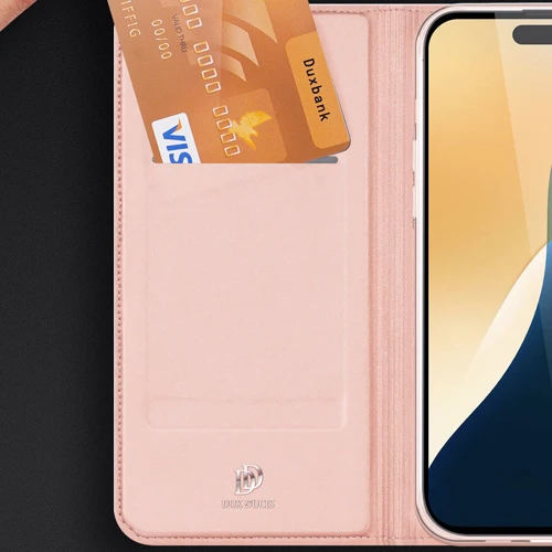 Чехол для iPhone Dux Ducis Case Rose Gold for iPhone 16: Цвет розовый