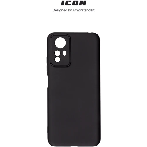 Чохол для телефона ArmorStandart ICON Case Camera cover Black для Xiaomi Redmi Note 12S 4G (ARM67504): Плівка в комплекті нет
