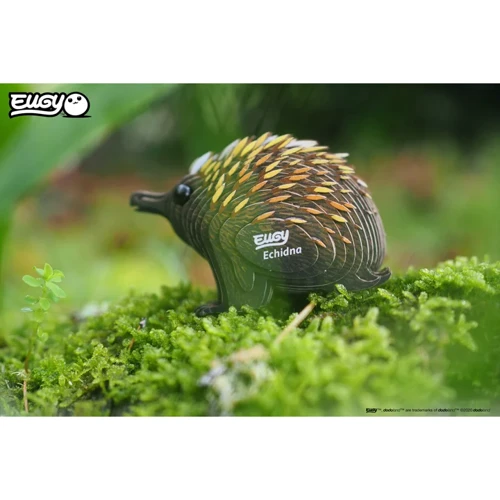 Сборная 3D модель Eugy Зоопарк: Ехидна (XEG-058)