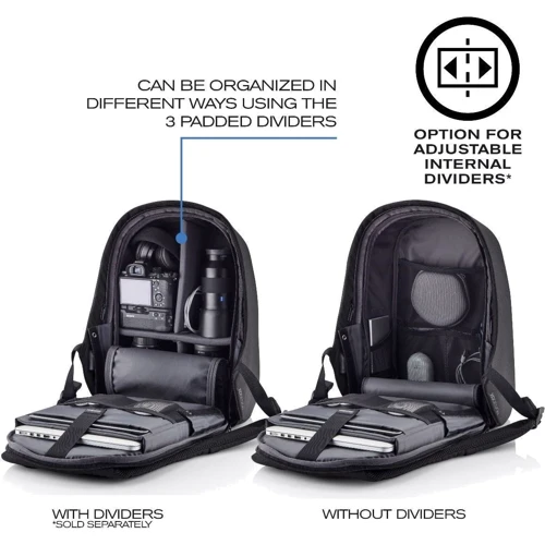 XD Design Bobby Hero Regular Backpack Black (P705.291) for MacBook Pro 15-16" фото 22