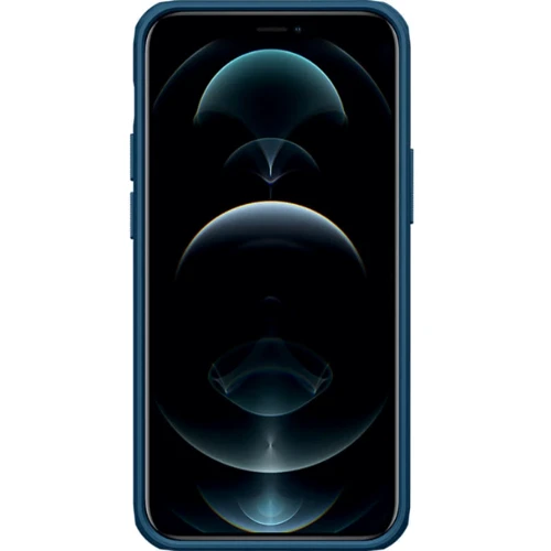Чехол для iPhone Nillkin Matte Pro Blue for iPhone 13 / 14: Материалы поликарбонат и полиуретан