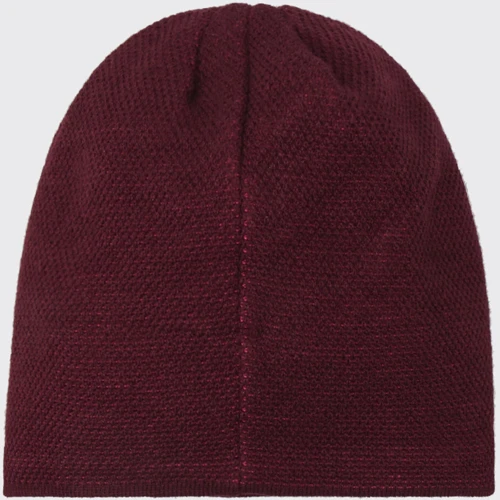 Женская шапка CMP Woman Knitted Hat бордовая UNI (5505400-H910) фото 2