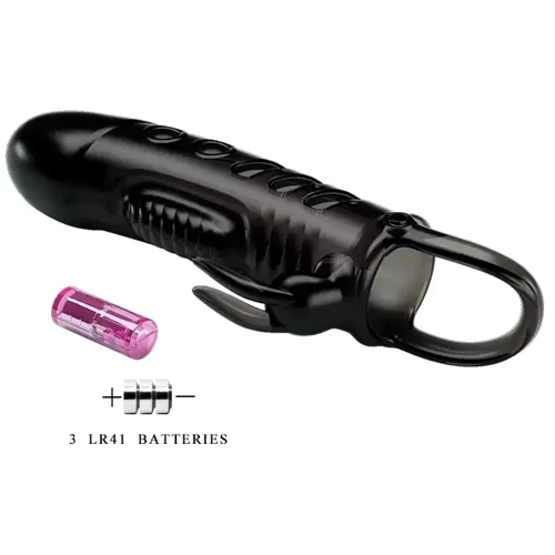 Удлиняющая насадка с вибростимуляцией PRETTY LOVE - PENIS SLEEVE Sloane, BI-026243-1