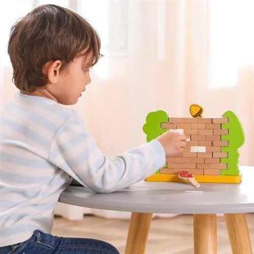 Настольная игра Viga Toys Стена из кирпичей (44566) фото 5