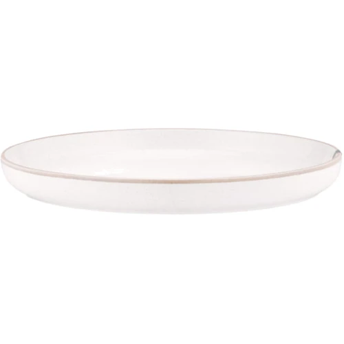 Тарелка обеденная Ardesto Apulia 26.6 см кремовая (AR2927AC)