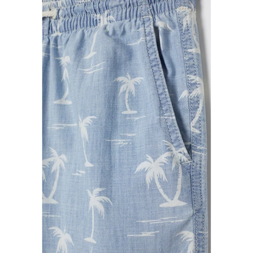 Шорты H&M 7402479 XS голубые: Фасон Классика