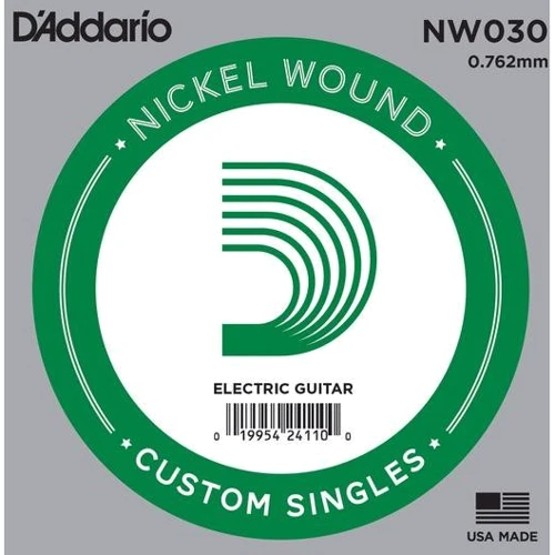 Струна для гітар Струна D`ADDARIO NW030 XL Nickel Wound 030