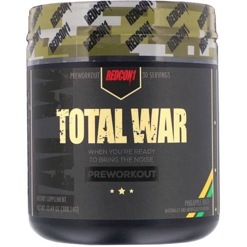 Предтренировочный комплекс Redcon1 Pre-workout Total War 441 g /30 serving/ Pineapple Juice