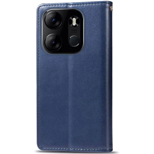 Чехол для телефонов Mobile Case GETMAN Gallant Blue for Tecno Spark Go 2023: Материал искусcтвенная кожа и термополиуретан
