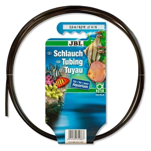 Шланг для акваріумів та ставків JBL Aquarium tubing Grey 12х16 мм 2.5 м (144,241)