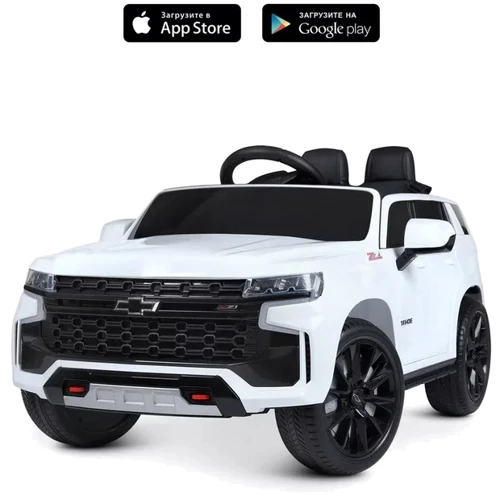 Дитячий електромобіль Bambi Racer Chevrolet Tahoe білий (M 4958EBLR-1): Вид джип
