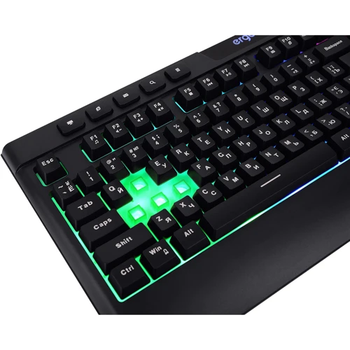 Клавиатура ERGO KB-510: Тип клавиш мембранный