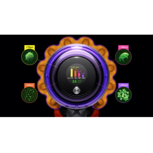 Пылесос Dyson V15 Detect Absolute 2022 (394451-01): Емкость пылесборника 0.76 л