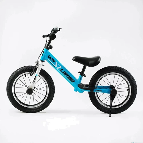 Беговел Corso Lambo 14’’ голубой (LB-14802): Цвет голубой