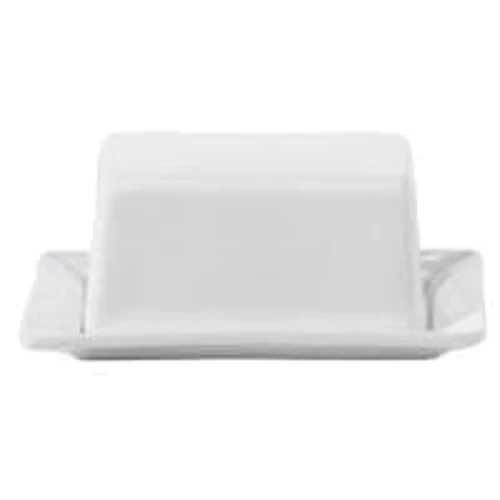 Маслянка Maxwell & Williams з кришкою White Basics Kitchen порцелянова 125 гр (P05320)
