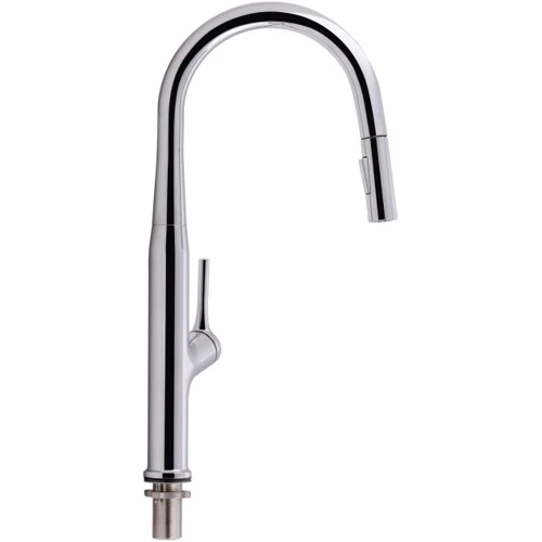 Смеситель для кухни Qtap Anicka 9136103UC с выдвижным изливом