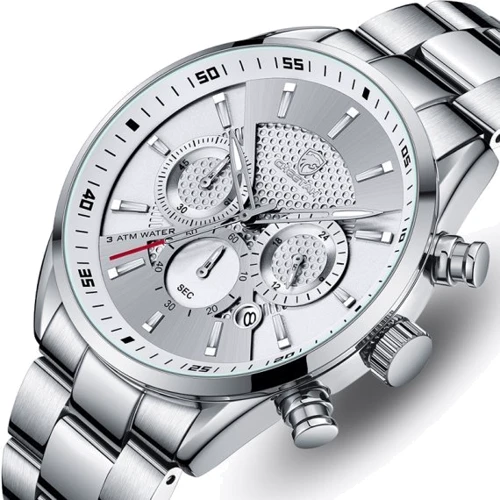 Наручные часы Cheetah Mega Silver (1726)