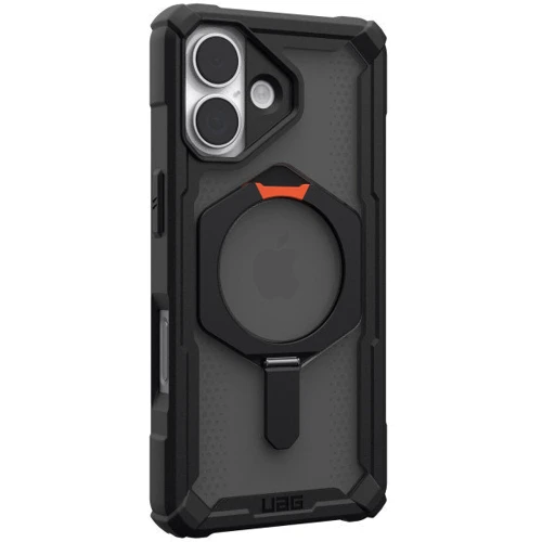 Чехол для iPhone Urban Armor Gear UAG Plasma XTE MagSafe Black/Pop Orange (114526114097) for iPhone 17
