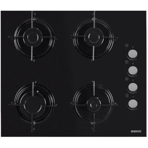 Варочная поверхность газовая Beko HISG 64120: Расположение панели сбоку