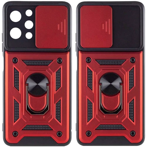Чохол для телефона Mobile Case Camshield Serge Ring Red для Xiaomi Redmi 12 / Poco M6 Pro