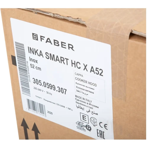 Витяжка Faber Inka Smart Hc X A52 (305.0599.307): Тип монтажу Вбудований