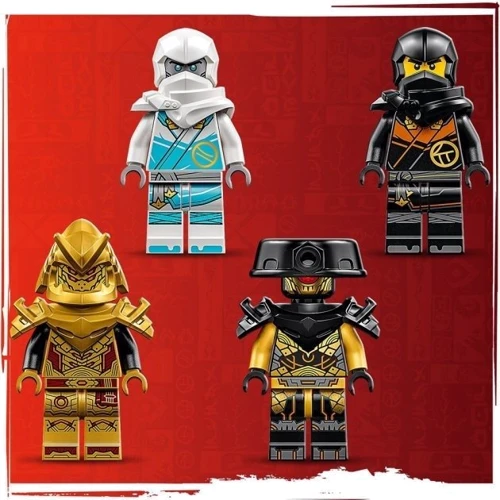 Конструктор LEGO Ninjago Суперсила дракона Зейна автомобіль для гонки спін-джитсу 307 деталей (71791) фото 7