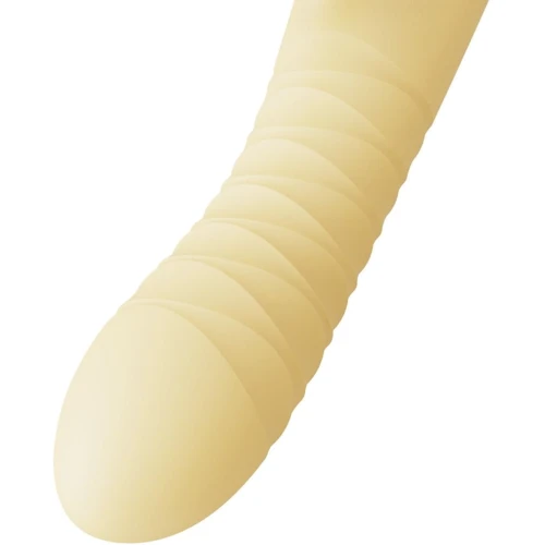 Пульсатор-вібратор із вакуумною стимуляцією клітора Zalo - ROSE Thruster Lemon Yellow