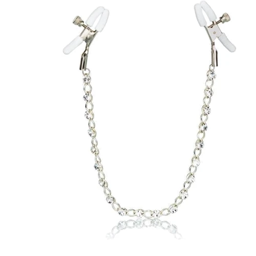 CalExotic Crystal Chain Nipple Clamps зажимы для сосков