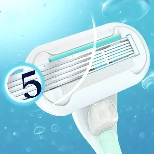Gillette Venus Deluxe Extra Smooth Sensitive Сменные картриджи для бритья 4 шт фото 4