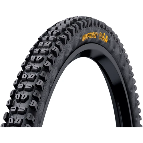 Покришка безкамерна Continental Kryptotal-R Downhill SuperSoft 29 x 2.40 чорна складана skin (1019300)