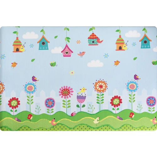 Детский двосторонний коврик Mealux Carpet C02 (KD - MA02)