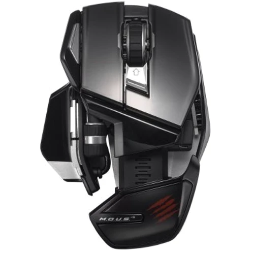 Мышь MadCatz M.O.U.S. 9 Glossy Black (MCB4371500C2/04/1): Тип сенсора лазерный