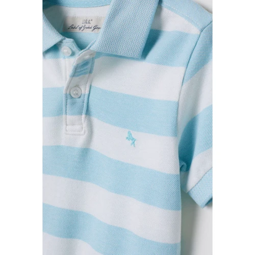 Поло H&M 5085447 98-104 см голубое: Тип Футболки