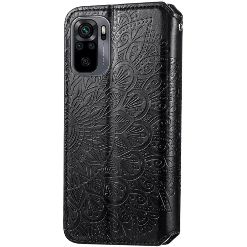 Чохол для телефона Mobile Case Getman Mandala PU Black for Xiaomi Redmi Note 10 / Note 10s: Плівка в комплекті немає