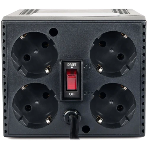 Стабилизатор напряжения Powercom TCA-2000 Black: Тип релейный