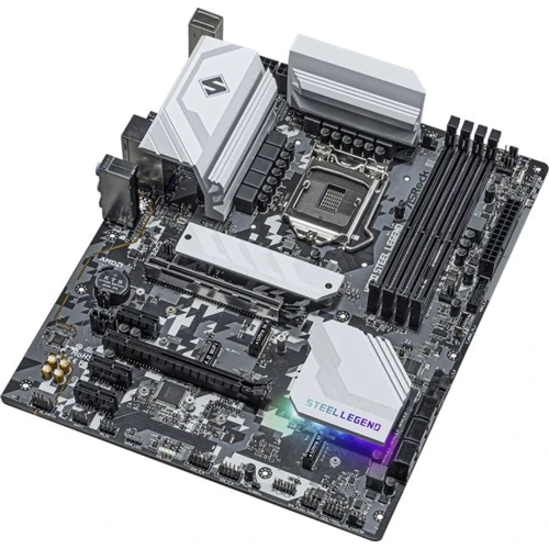ASRock H570 STEEL LEGEND ATX 4xDDR4 4800, M2, HDMI, DisplayPort: Оперативна пам'ять 4xDDR4 4800 МГц, до 128 ГБ