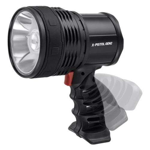 Ліхтар туристичний Mactronic X-Pistol GEN2 Focus USB Rechargeable PSL0022: Максимальний час роботи, год 10