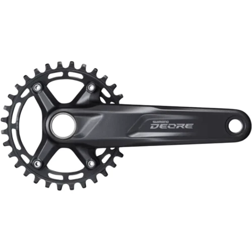 Шатуны Shimano FC-M5100-1 DEORE встроенная ось 175 мм 32T 10/11-ск. CL-52 мм без каретки (EFCM51001EXA2)