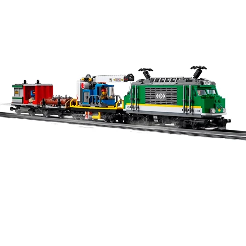 Конструктор LEGO City Грузовой поезд (60198): Количество деталей, шт. 1226