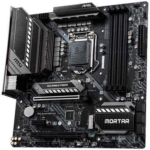 MSI MAG B460M Mortar Socket 1200: Оперативна пам'ять 4xDDR4 2933 МГц, до 128 ГБ