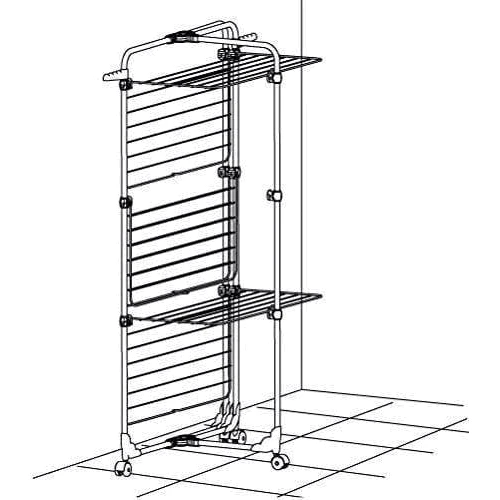 Сушка для белья Gimi Modular 3 Lux напольная (154894) фото 6